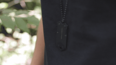B-2 Dog Tag | Concealed Nano Blade