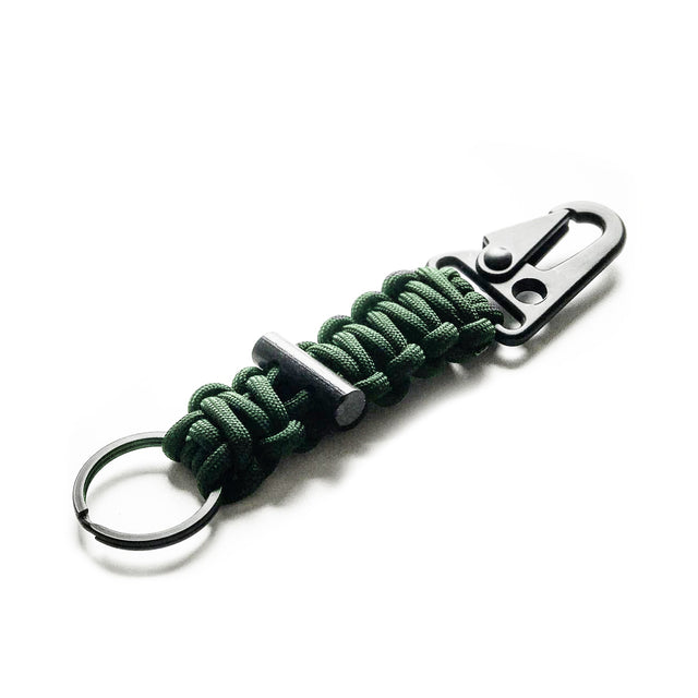 Green Bomber Survival Keychain