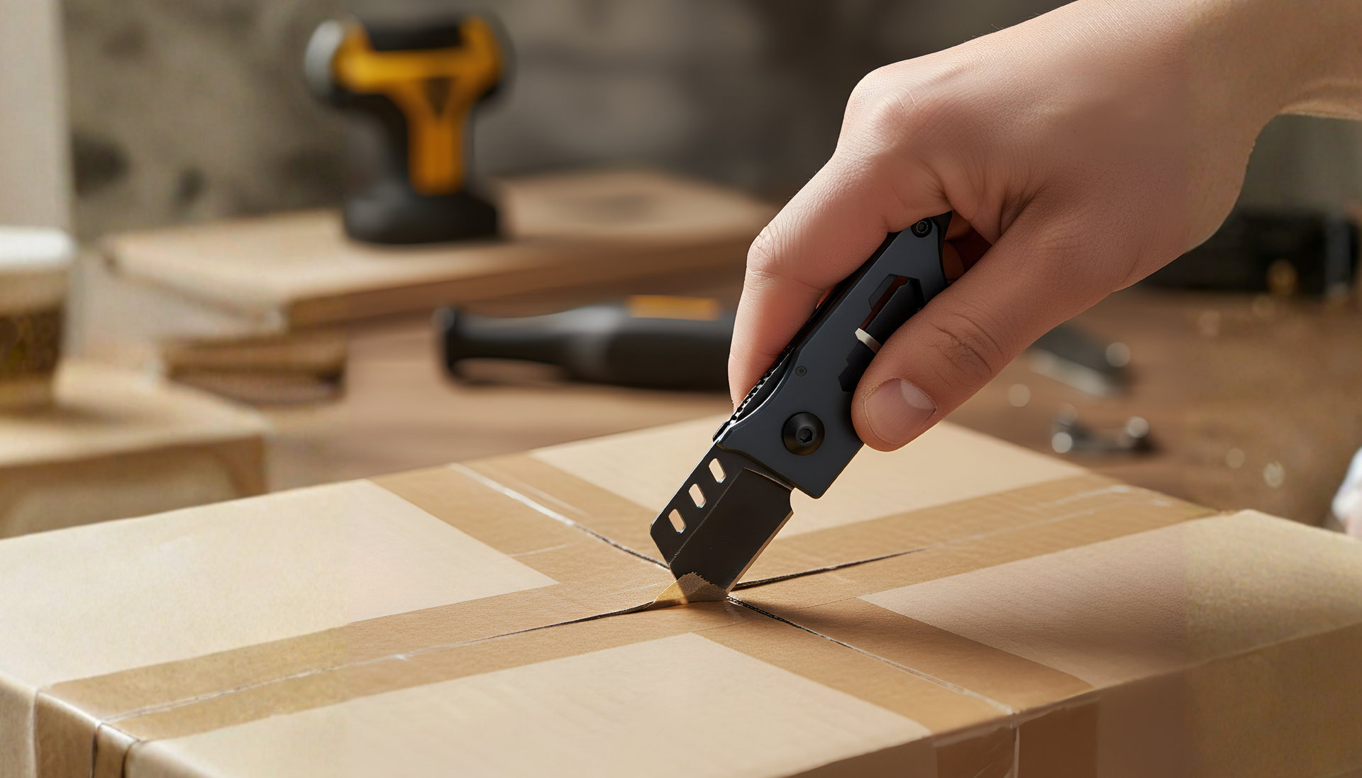 Explosives Box Cutter RAZOR | Not Your Average Box-Cutter