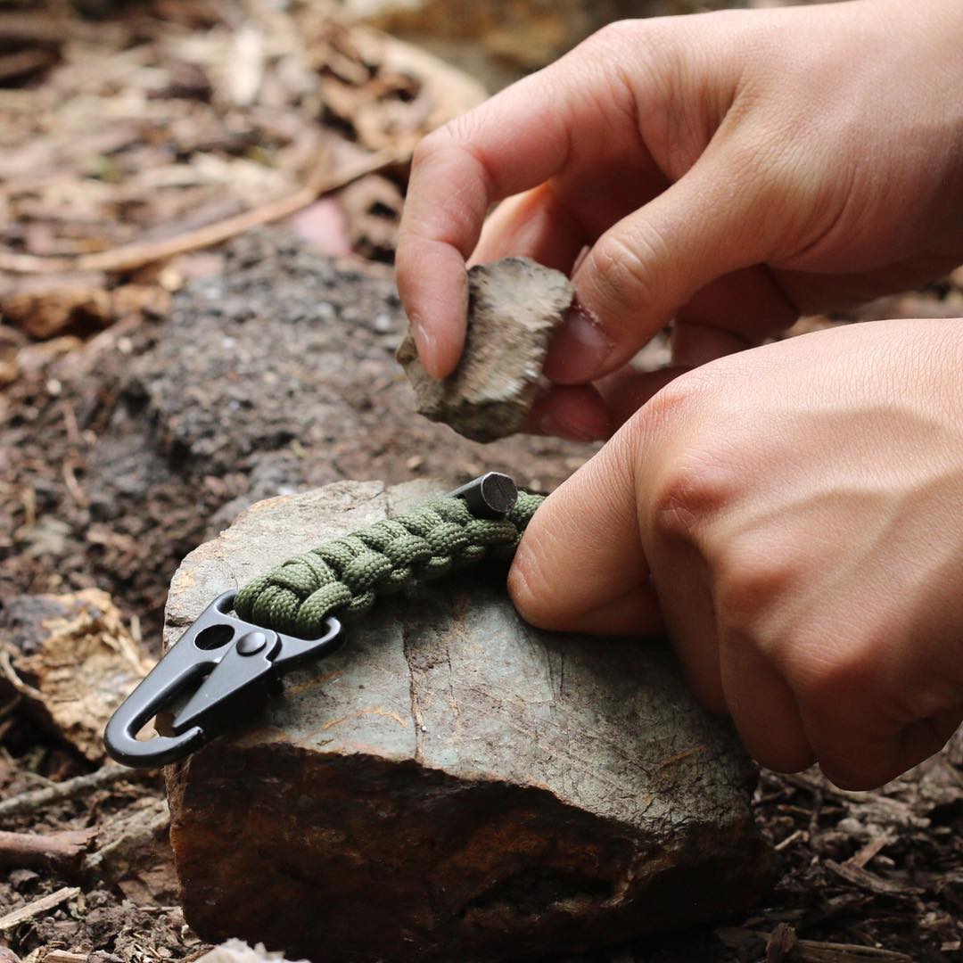 Preppers Keychains Bomber Survival Keychain
